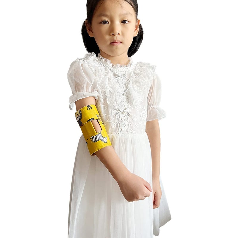 Prevent Scratching Face Thumb Sucking Habit Pulling IV Tubes Elbow Immobilizer Splint Arm Restraint Wrap for Babies KidsPrevent HANDTOFACE habits Large