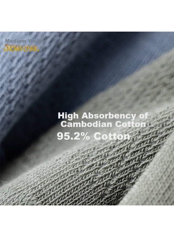 Snowflying 5 Pairs Of Men's Socks, Short Cotton Socks, Antibacterial Mesh Silicone Non-slip Spring And Summer Thin Athletic Breathable Boat Socks - Image 3