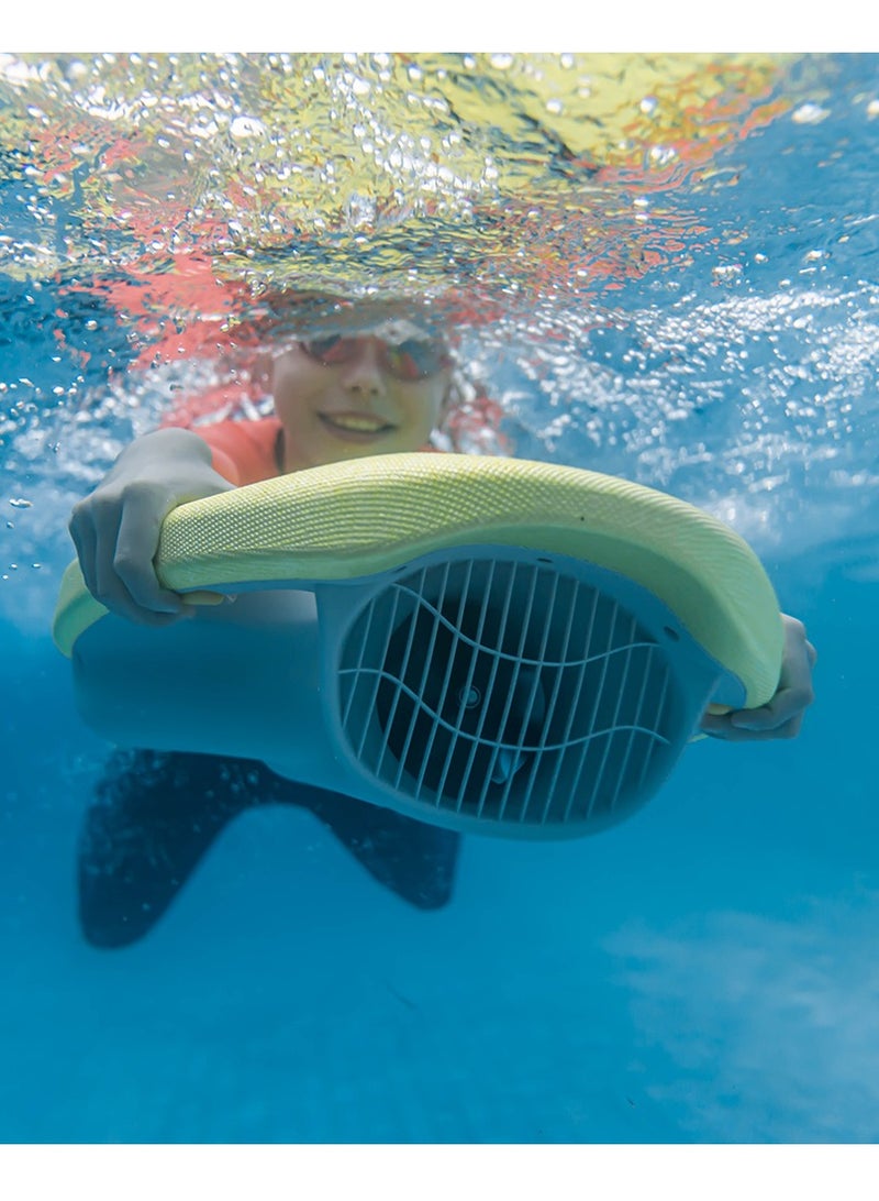 Electric Float Board Water Swimming Pool Toys Foam Floating Training Aid Exercise Equipment Board, 10x Magnification for Swim Lessons, Aqua Fitness, and Leisure Activities Yellow - Image 3