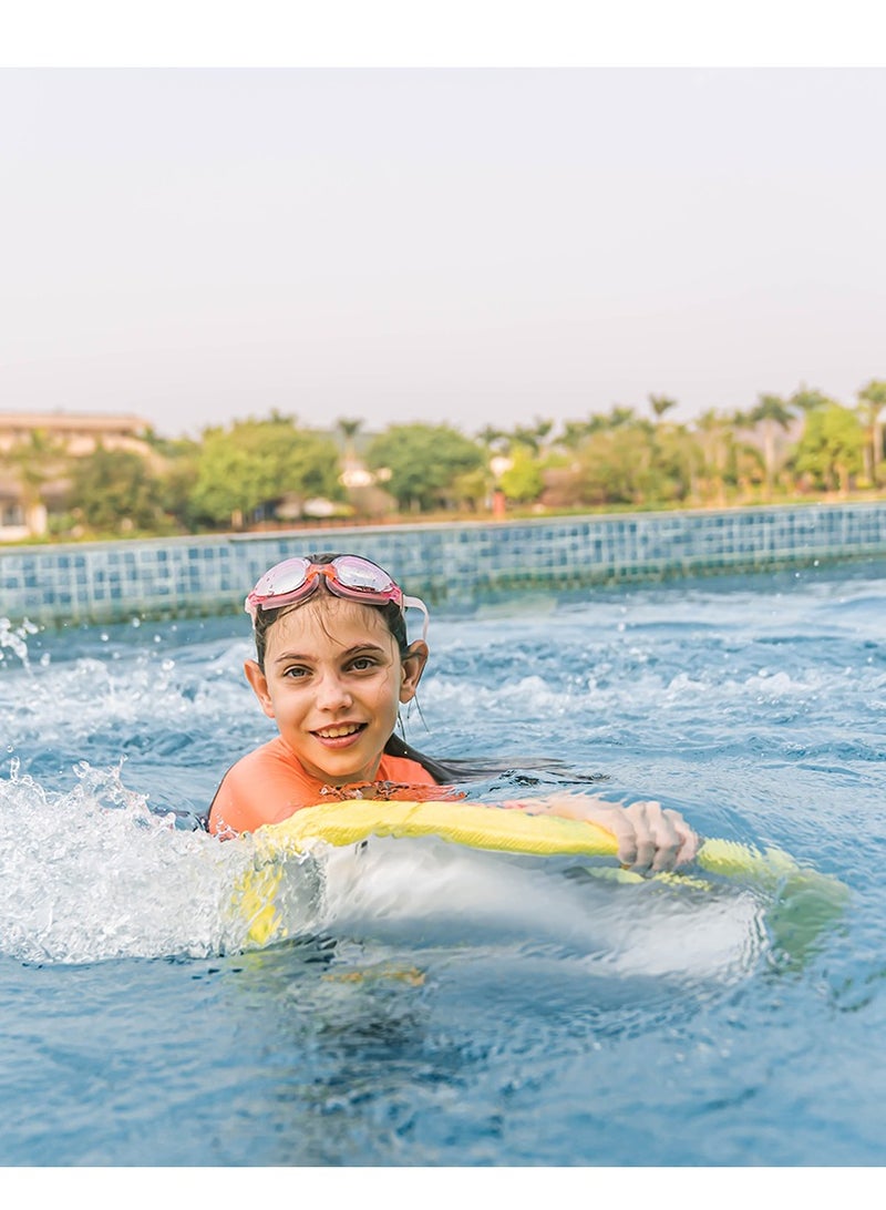 Electric Float Board Water Swimming Pool Toys Foam Floating Training Aid Exercise Equipment Board, 10x Magnification for Swim Lessons, Aqua Fitness, and Leisure Activities Yellow - Image 4