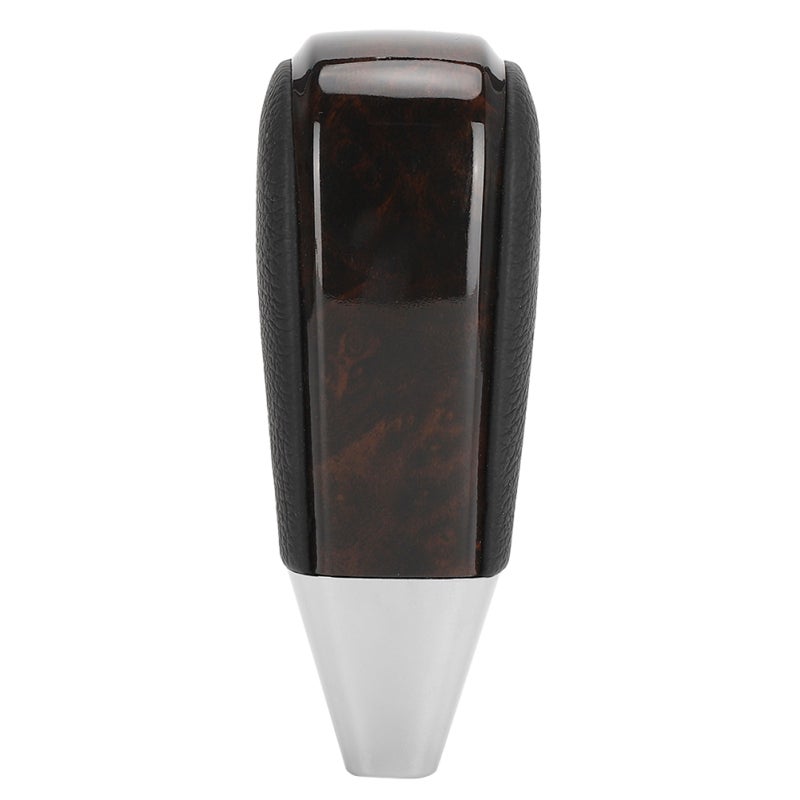 Car Gear Shift Knob: Premium PU Leather & Acrylic Material - Antiwear Corrosion Resistant Comfortable Grip Gear Shifter Replacement for Toyota Land Cruiser 2008-2017 - Image 1