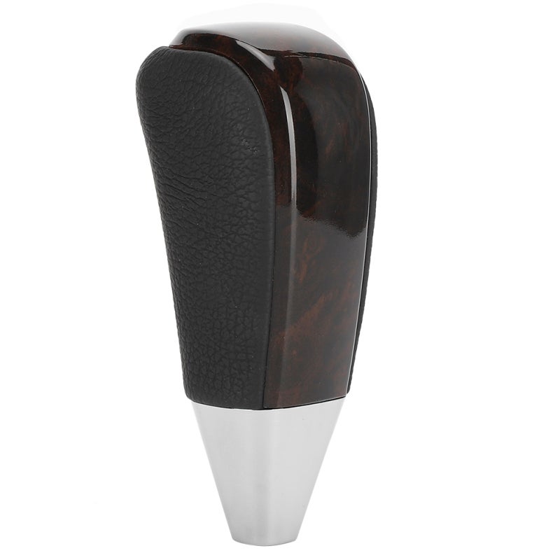 Car Gear Shift Knob: Premium PU Leather & Acrylic Material - Antiwear Corrosion Resistant Comfortable Grip Gear Shifter Replacement for Toyota Land Cruiser 2008-2017 - Image 3