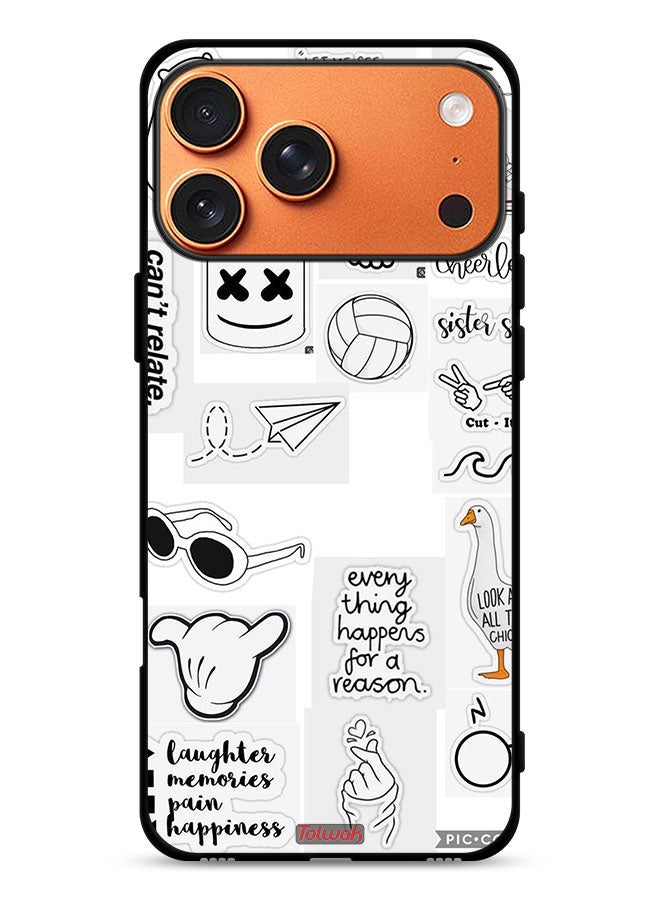 Tolwak Apple iPhone 17 Pro Max Protective Case Cover Can Not Relate - Image 1