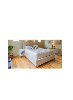R2R FURNITURE Succulent Comfort Upholstered Bed (Without Mattress) By R2R - Queen Size (160cm x 200cm) 