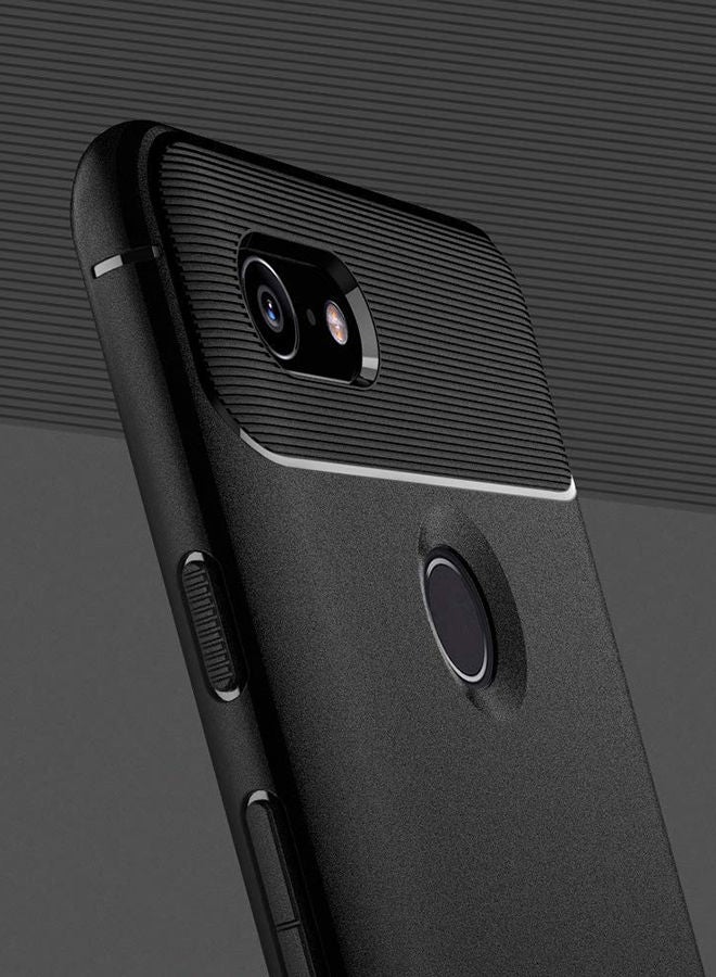 NIBEMINENT Rugged Armor Protective Cover For Google Pixel 3 Matte Black - Image 5