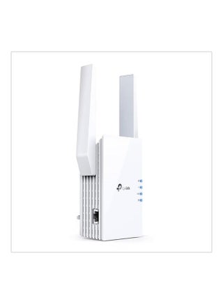 موسع نطاق AX1800 ثنائي النطاق Wi-Fi 6، موسع النطاق العريض/WiFi، معزز لاسلكي/نقطة اتصال مع منفذ جيجابت واحد وهوائيين خارجيين، وضع نقطة وصول مدمج، (RE605X) - view 3