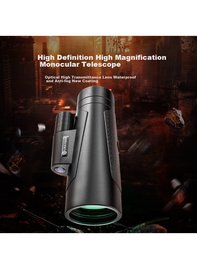 Leaysoo Levenhuk Levenhuk Rainbow 10X42 High-Powered High-Definition Professional Outdoor Concerts Sports Events Birdwatching Monocular Telescope - Image 1
