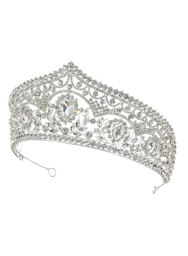 SAMKY Wedding Bridal Hair Accessories Rhinestone Tiara Crown Crystal Headpiece For The Bride - Image 2