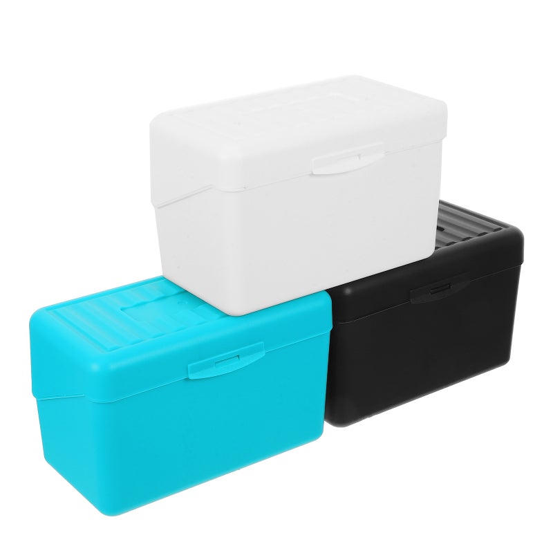 1 Set Index Card Holder Index Cards with Box Organizer Flash Card Holder Note Index Card Case for Index Cards Note Cards - Image 1