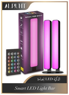 Alruht Smart LED Light Bar, RGB Smart LED Lamp with Multiple Lighting Effects, LED TV Backlight, Mood Light, Gaming Lights, Ambient Lighting, Smart Flow Light Bar for PC, TV, Room  - Image 1