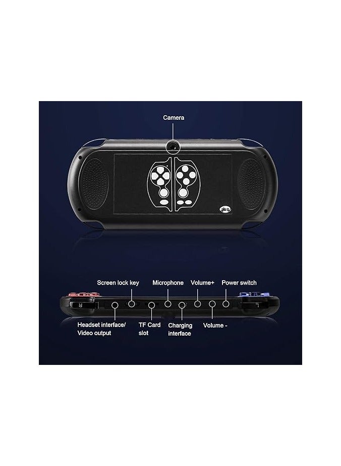 X7 Plus Handheld Game Console, 5.1 Inch, 8GB, 10,000 Built-in Games, Portable Retro Console - Image 5
