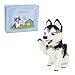 Larcele Micro Building Blocks Set DIY Mini Building Toy Bricks for Age Over 12 Years 1390 Pieces KLJM02 Siberian Husky 2 - Image 2