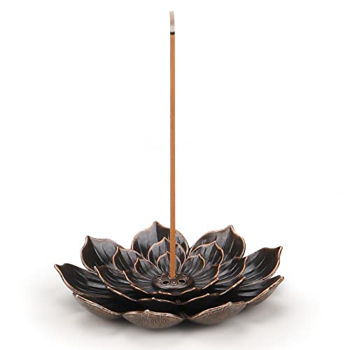 SLKIJDHFB Incense Burner - Incense Stick Holder 6 Incense Holes with Detachable Ash Catcher - Image 1
