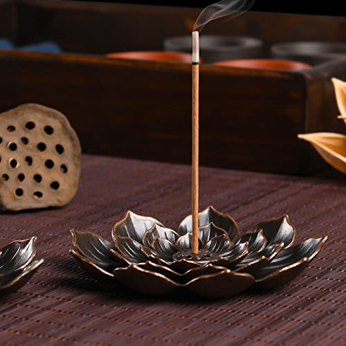SLKIJDHFB Incense Burner - Incense Stick Holder 6 Incense Holes with Detachable Ash Catcher - Image 4