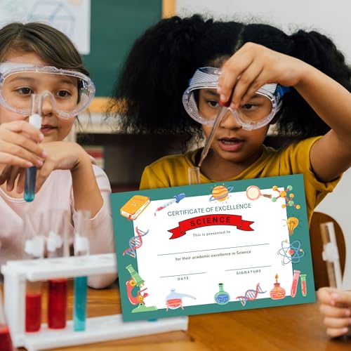 Lashicorn Science Certificate of Excellence Award 30pk 6x9” Class Recognition for STEM Student End of Year Project Fair Elementary Discovery Teacher - Image 5