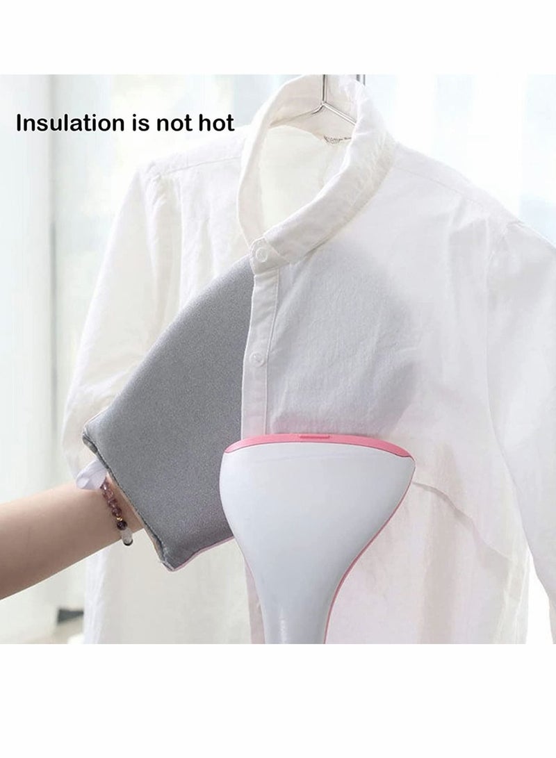 Steamer Gloves, Garment Steamer Ironing Glove, Waterproof Anti Steam Mitt with Finger Loop, Complete Care Protective Garment Steaming Mitt, Heat Resistant Gloves for Clothes Steamers - Image 3