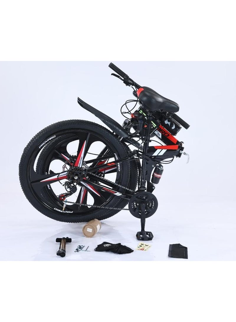 PROYARD Fixable Steel Bicycle Aluminum Hybrid Sports Bike . - Image 2