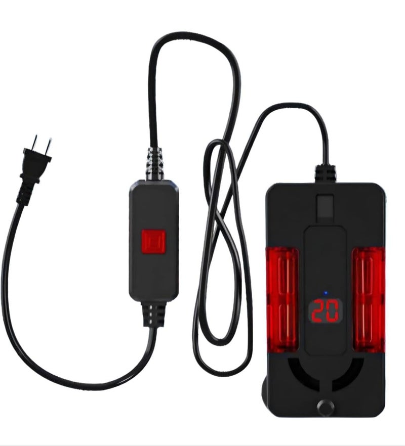 rizopets electronic aquarium heater 150 watts led heater aquarium fish tank - Image 1