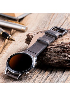 Vagave Genuine Leather Band 20MM 22MM 24MM Fossil Diesel Lacoste Casio Armani Tissot Nacar Classic Watch Band Leather Strap  - Image 2