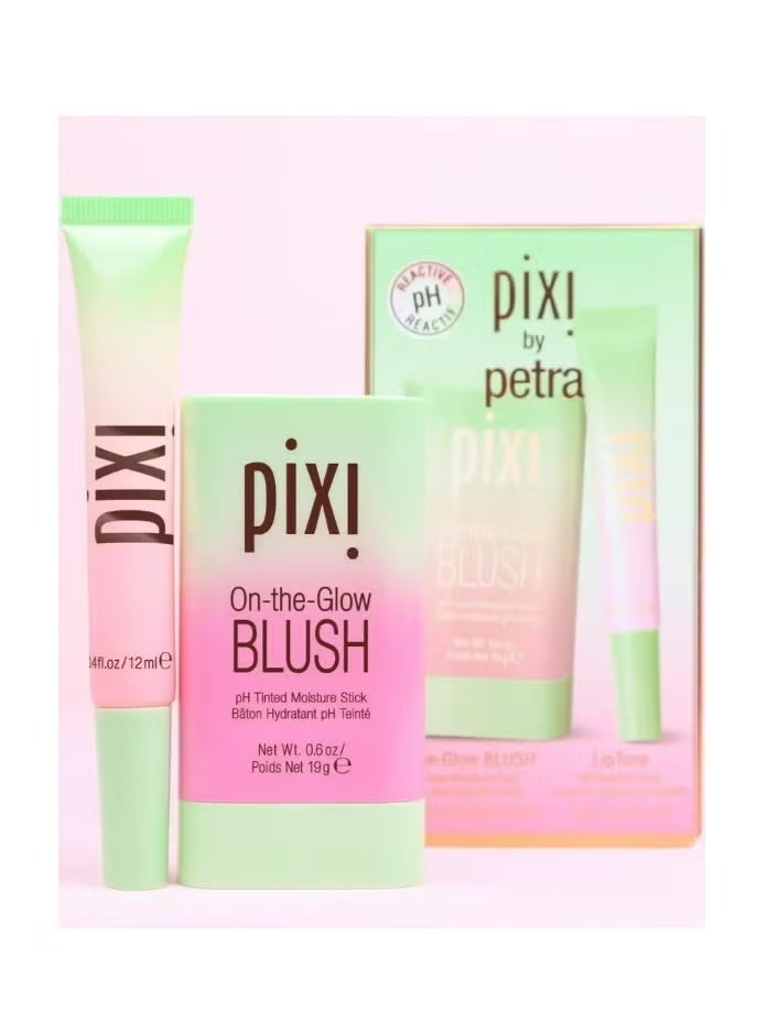 بيكسي مجموعة Pixi pH Duo – لون الشفاه ولون الخدود | صبغة شفاه مرطبة وأحمر خدود قابل للبناء لإطلالة متألقة ومنتعشة - Image 1