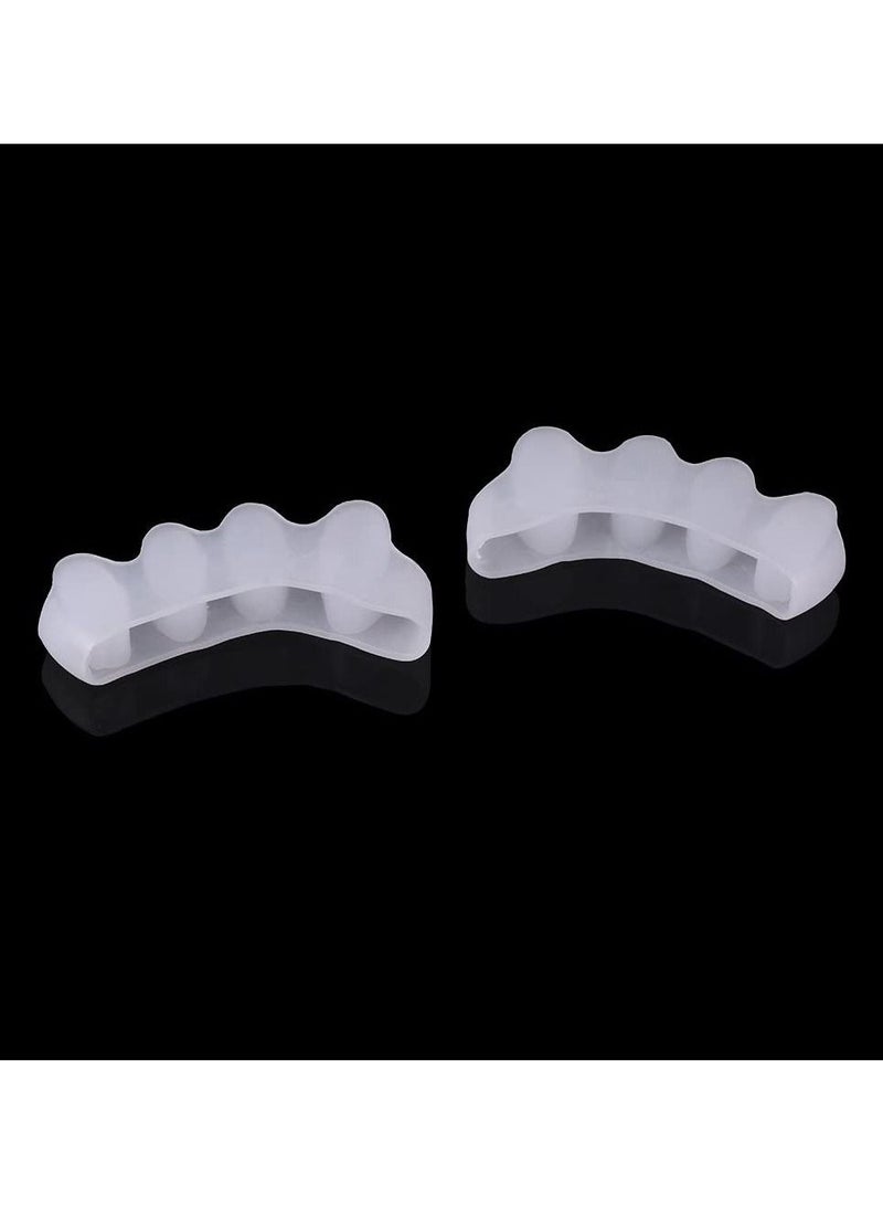 DubaiGallery Gel Toe Separator,Bestrice Toe Spacers Rubber Toe Stretchers Used for Sports Activities, Yoga Practice & Running for Men and Women Bunion Pain Relief Toe Straightener Achilles Stretcher (1 pair) - Image 5