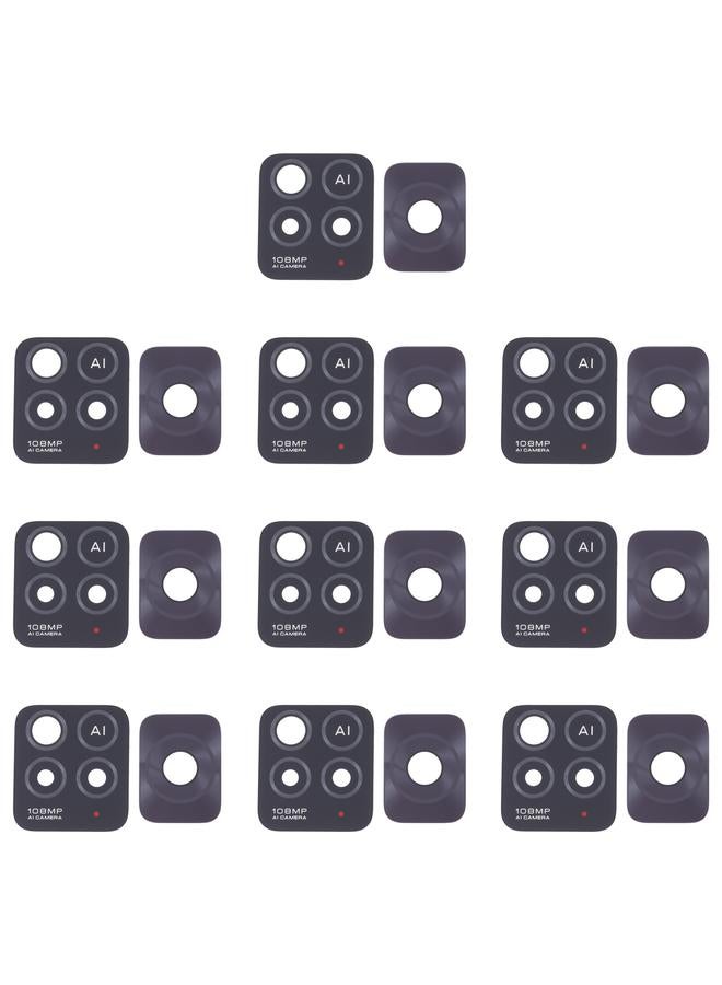 erorex For Xiaomi Redmi Note 11 Pro 5G Global 10pcs Back Camera Lens - Image 1
