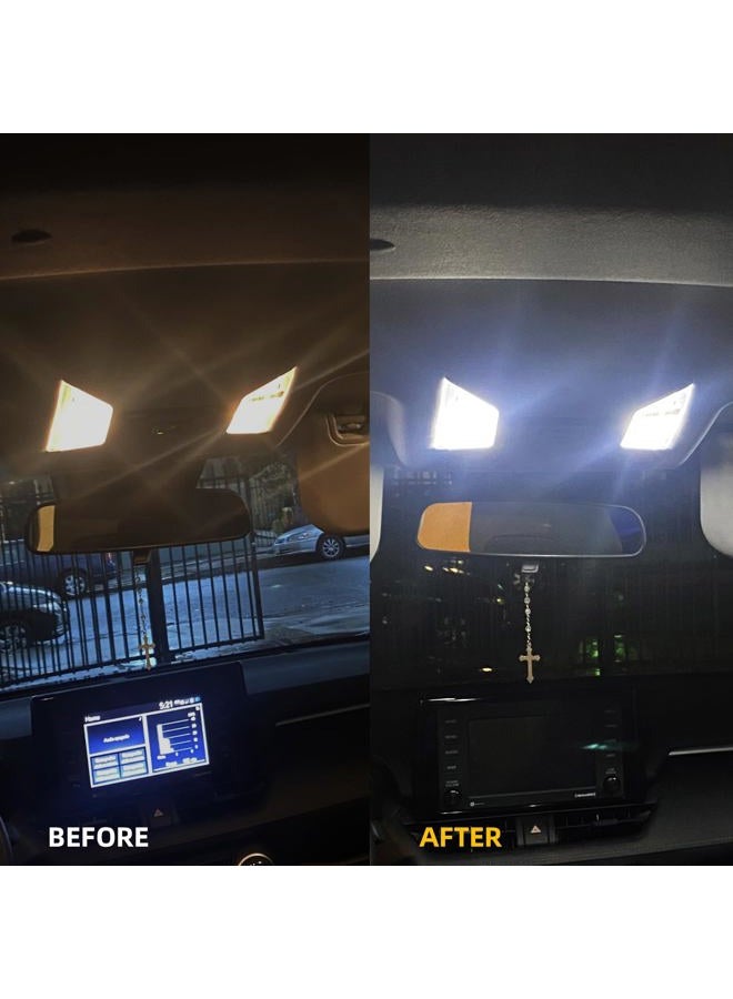 EASY EAGLE LED Interior Car Lights for Toyota-RAV4-2016-2022: 8 Piece Kit White LED Light Bulbs - Super Bright 6000K + Install Tool - Image 5