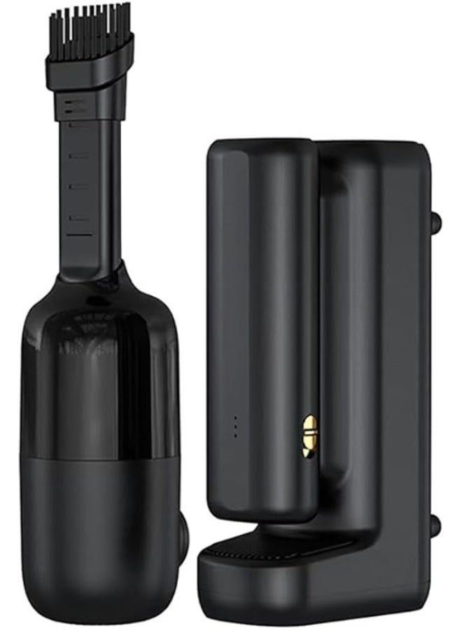 WIWU 5-in-1 Vacuum Cleaner & Air Pump with Light – Black - Image 2