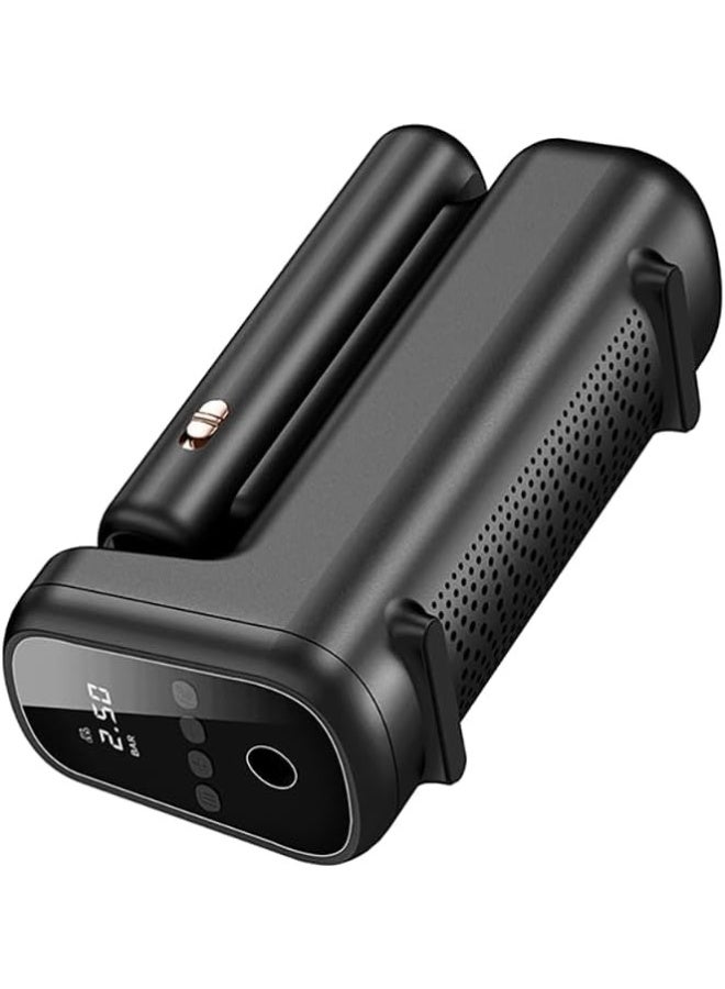 WIWU 5-in-1 Vacuum Cleaner & Air Pump with Light – Black - Image 3