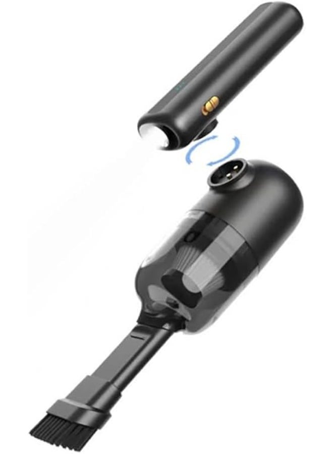 WIWU 5-in-1 Vacuum Cleaner & Air Pump with Light – Black - Image 5