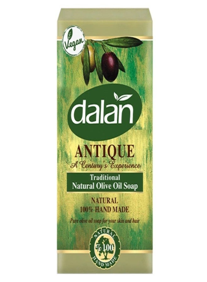 Dalan Antique 100% Olive Oil Soap 5x180gr Dry Skin, Anti - Dandruff, Hand Made Soap - Image 1