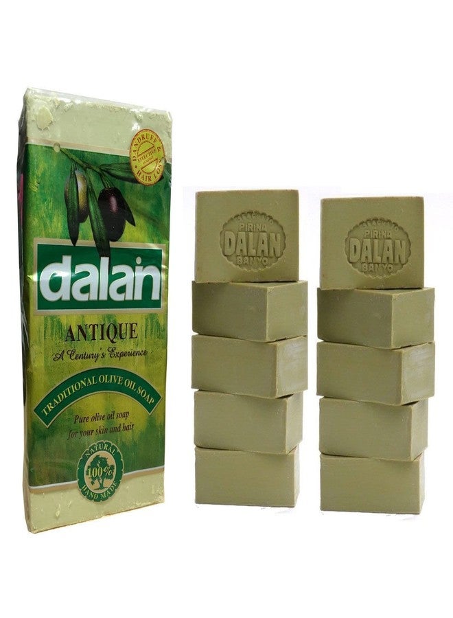 Dalan Antique 100% Olive Oil Soap 5x180gr Dry Skin, Anti - Dandruff, Hand Made Soap - Image 2