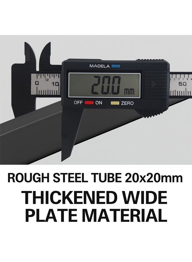 keke Multifunctional Wall Mounted and Floor Standing Bookshelf Space Saving Display Rack with Open Shelves for Home Office and Student Use 120 cm - Image 4