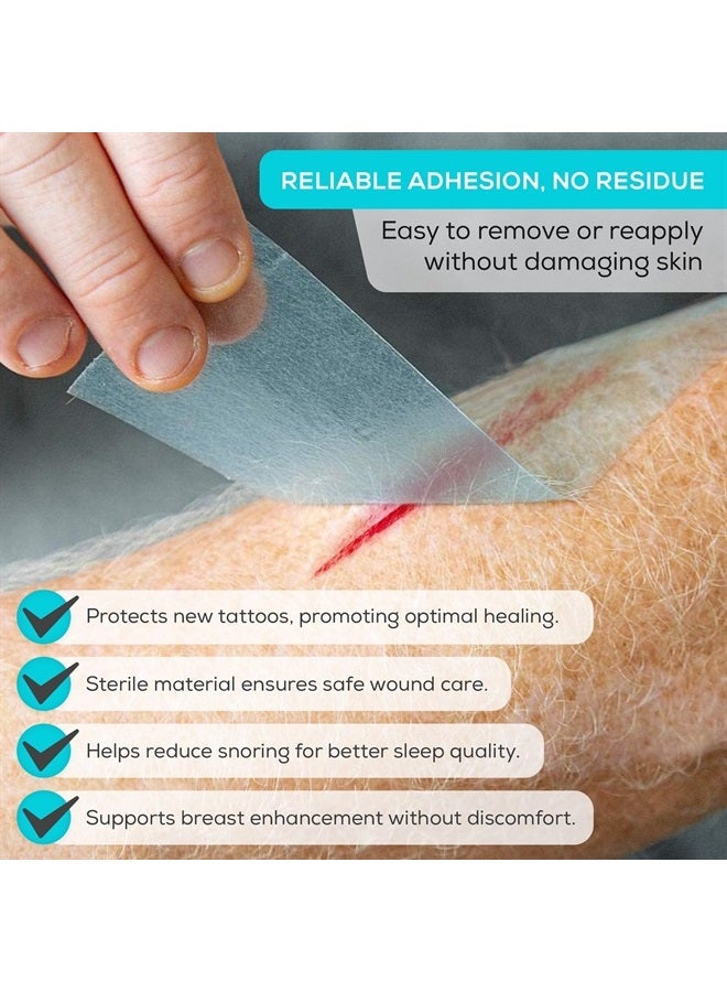 MedVance Soft Silicone Tape with Perforation for Easy Cut Size - 1" Width (1 Pack, 5 Yards) - Image 4