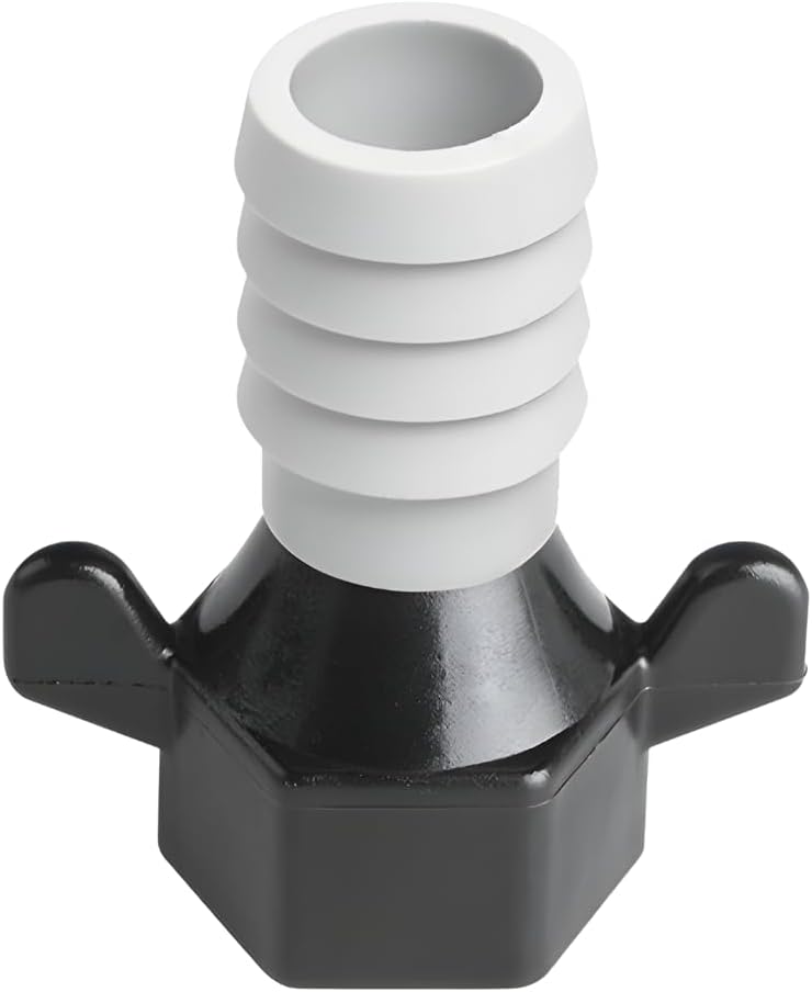 SEAFLO (NO: 51F08) 1/2"-14 FNPT x 3/4" Barbed Straight Universal Pump Fitting for SHURFLO, , Circle River, Johnson, Jabsco, FLOJET, REMCO, Lippert, USA ADVENTURE and other Pumps (1-Pack) - Image 1