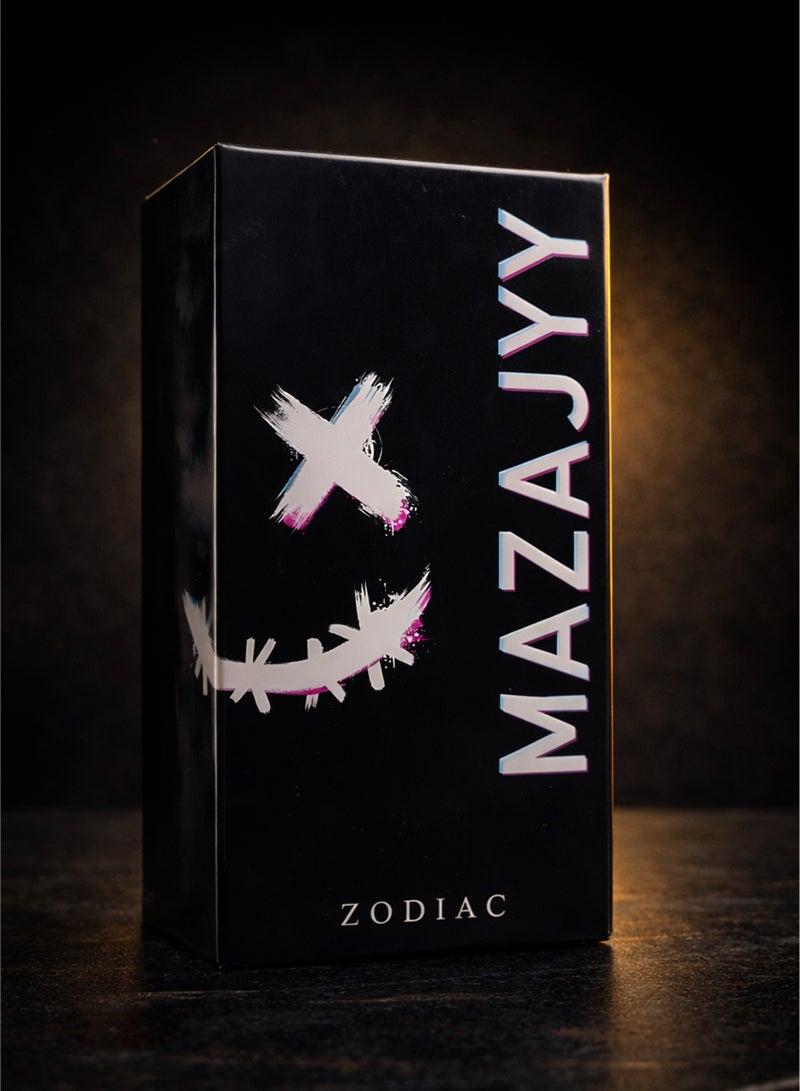 Zodiac Mazajyy Premium Eau De Perfume 90ml | Fruity Leather Perfume for Men with Citrus, Woody & Musky Accords | Best Smoky Men's Perfume - Image 4