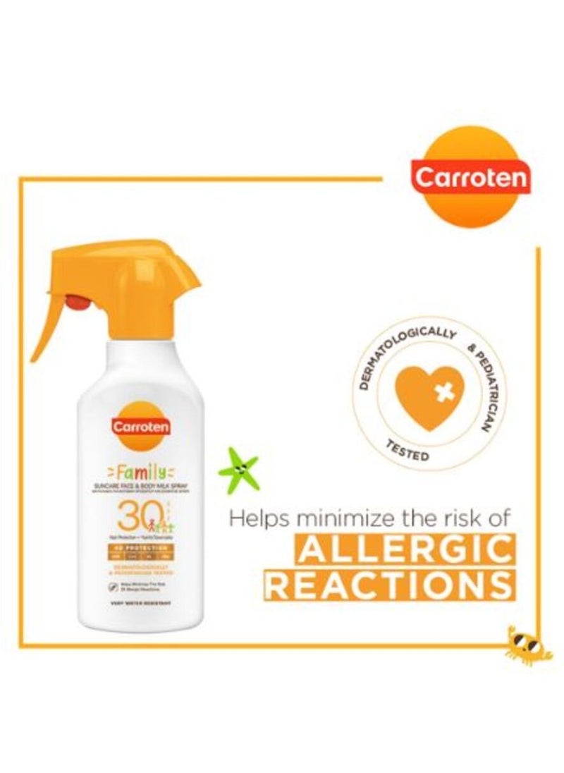 كاروتين بخاخ حليب الجزر للعائلة SPF30 270 مل  - Image 2
