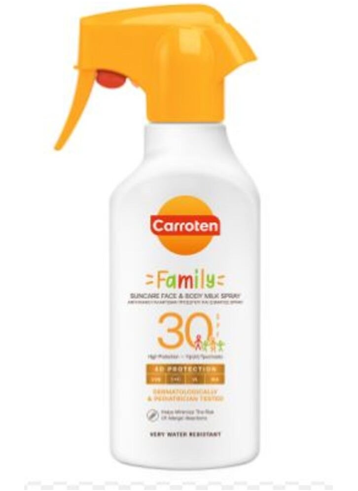 كاروتين بخاخ حليب الجزر للعائلة SPF30 270 مل  - Image 1