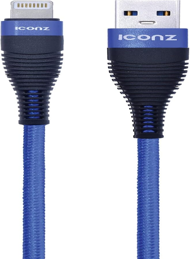 Iconz Cable USB-A to Lightning BLUE-XBL06L