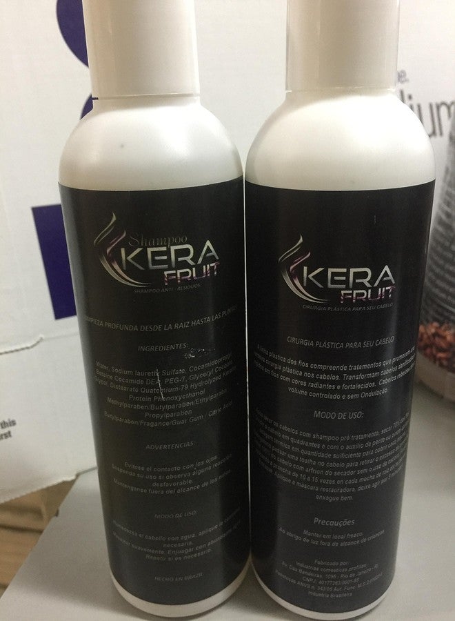 KERA FRUIT Keratina kera Fruit 16oz/500 ml. kit with Shampoo. Tratamiento De Keratina Alisado profundo - Image 2