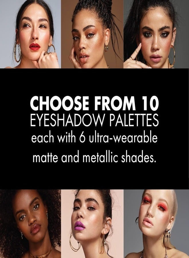 Milani Everyday Eyes Eyeshadow Palette – 08 Must Have Metallics (Limited Edition) | 6 Ultra-Pigmented Shades, Blendable & Long-Lasting - Image 4