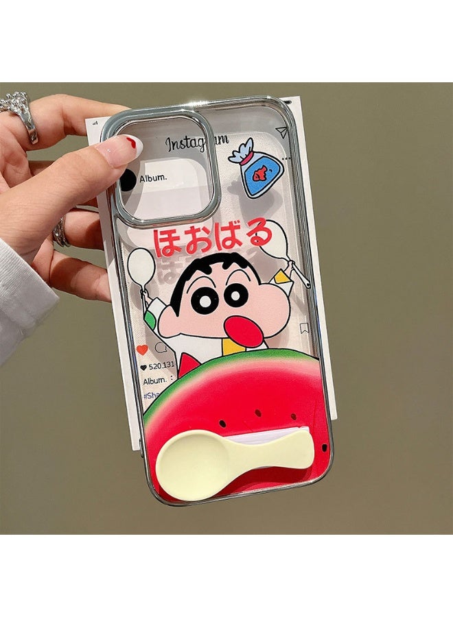 NIBEMINENT Cartoon Xiao Xin Protective TPU Case Cover For iPhone 15 Plus - Image 1
