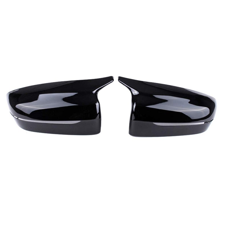 GSRECY Gloss Black Side Wing Mirror Cover Caps Compatible with 20172020 BMW G30 G31 G20 G11 G12 M Style