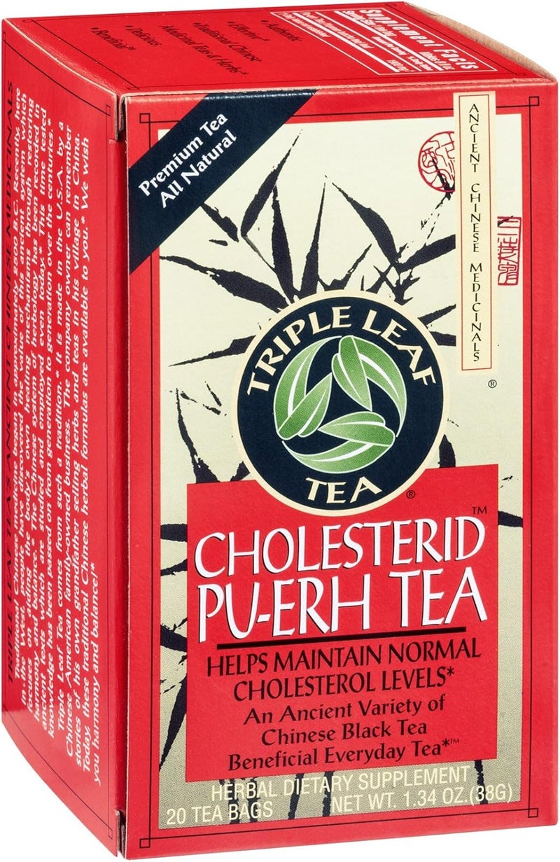 Triple Leaf Tea Cholesterid Pu-Erh Tea - Image 1