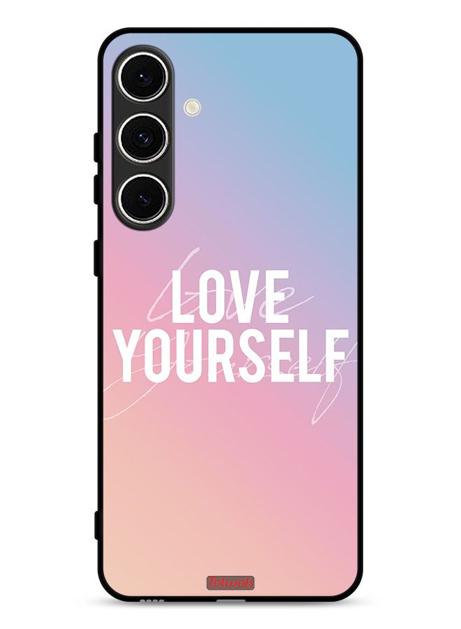 Tolwak Samsung Galaxy M56 5G Protective Case Cover Love Yourself - Image 1
