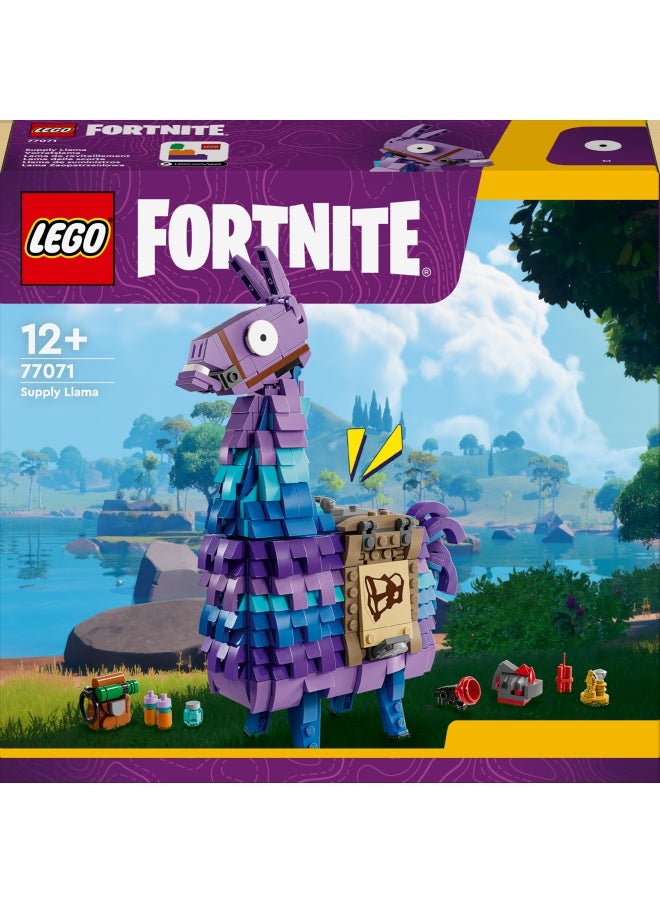 LEGO Fortnite Supply Llama, Video Game Character Toy for Boys & Girls, Building Set Makes a Great Kids' Bedroom Decoration, Collectible Birthday Gifts for Gamers 77071 (691 pieces)  - Image 2