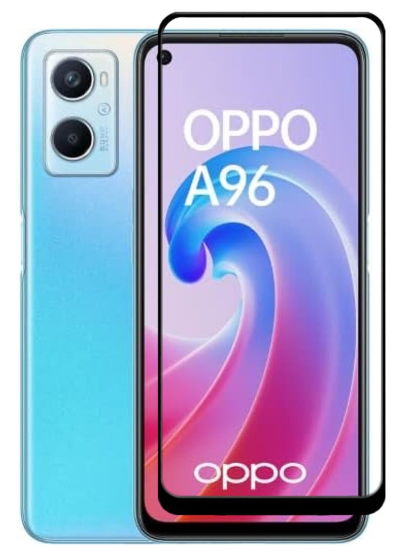 ACLIX Antistatic ESD Dustproof Premium Quality High Definition Tempered Glass Screen Protector Designed For Oppo A96 - Image 1