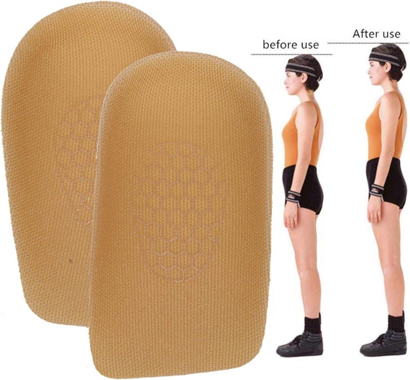cheekyglo Height Increase Insole, Height Increase Support Insoles for Men Women(1.5CM-Brown) - Image 4