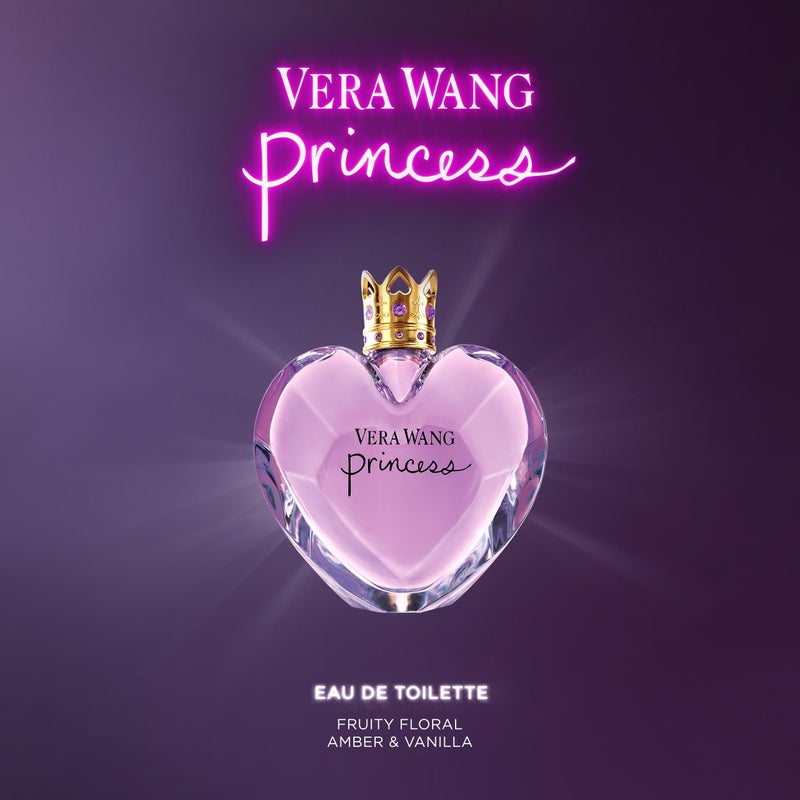 Vera Wang بخاخ عطر فيرا وانغ برينسيس للنساء، فانيلا، 3.4 أونصة سائلة - Image 2