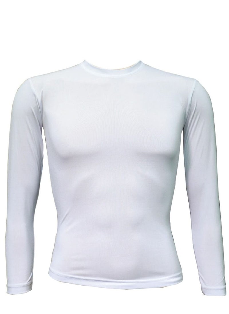 International Uniform L.L.C Men's Athleisure Full Sleeves Polyester Round Neck T-shirt  - Image 1